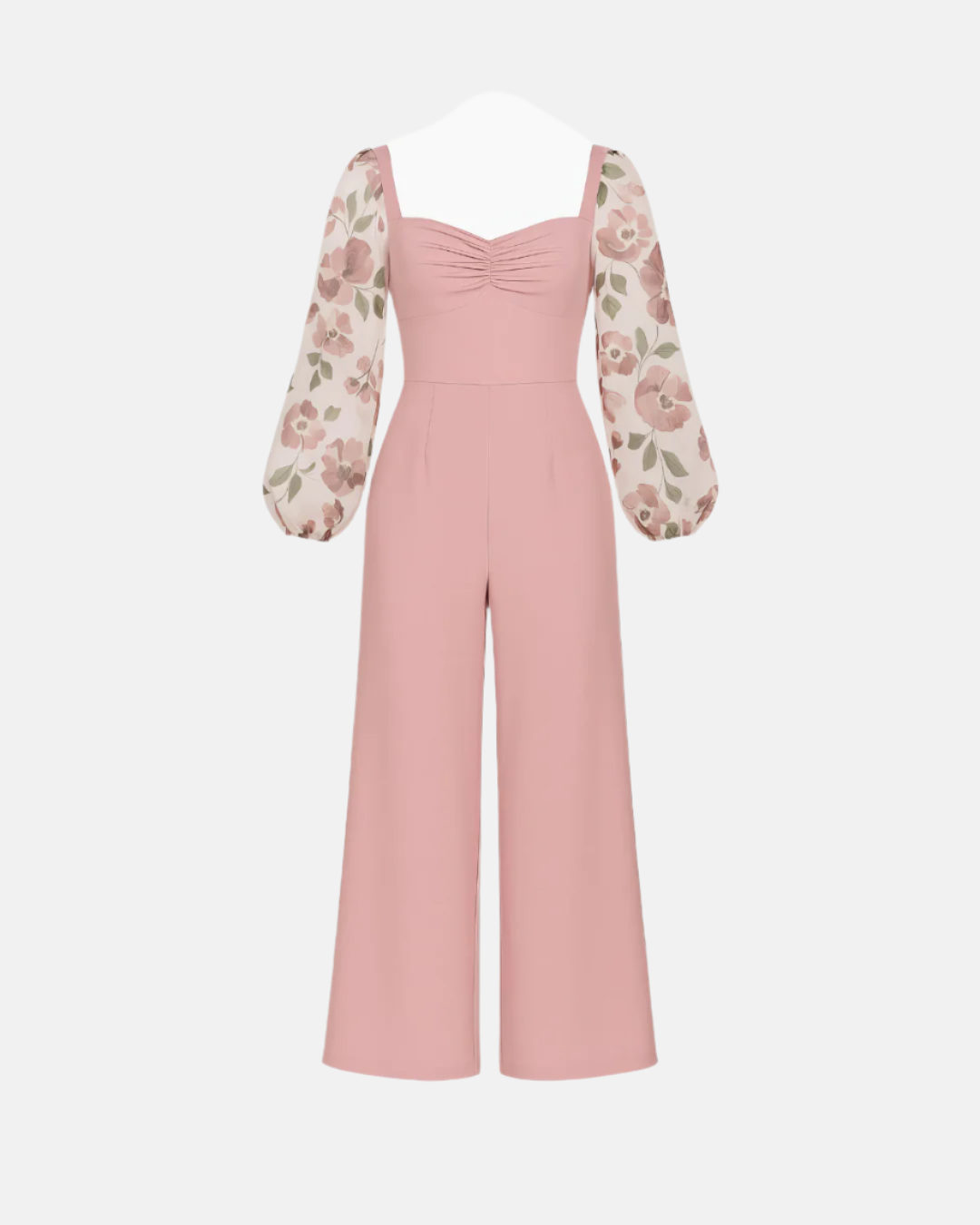 Puff Sleeves Fancy Jumpsuit