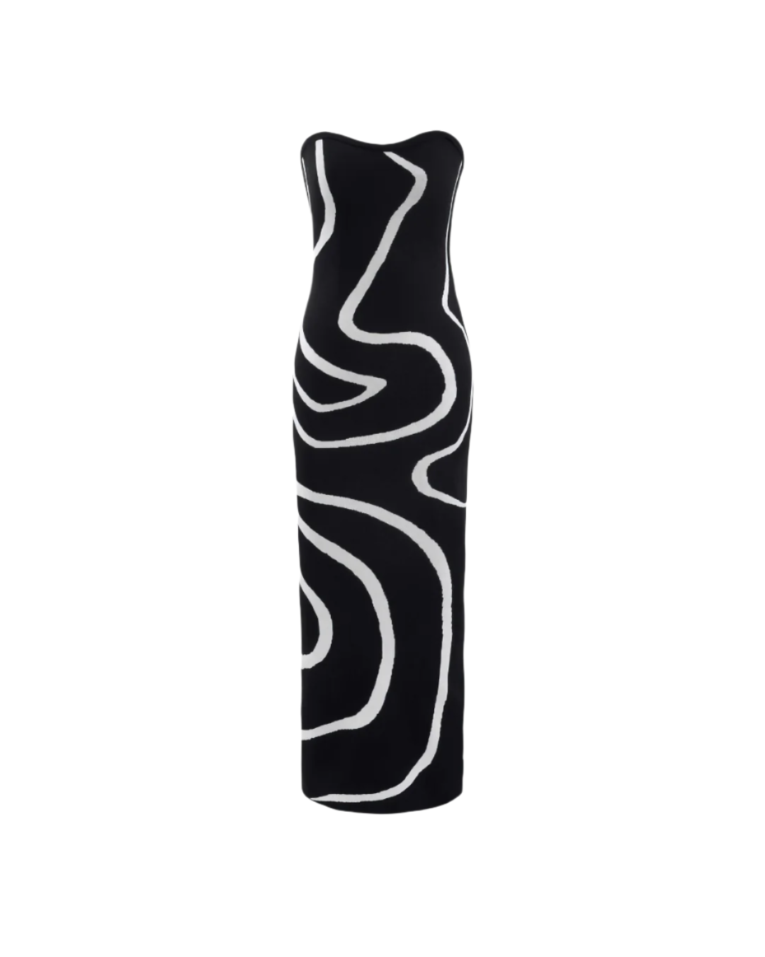 Black Fit and Flare One Piece Bodycon