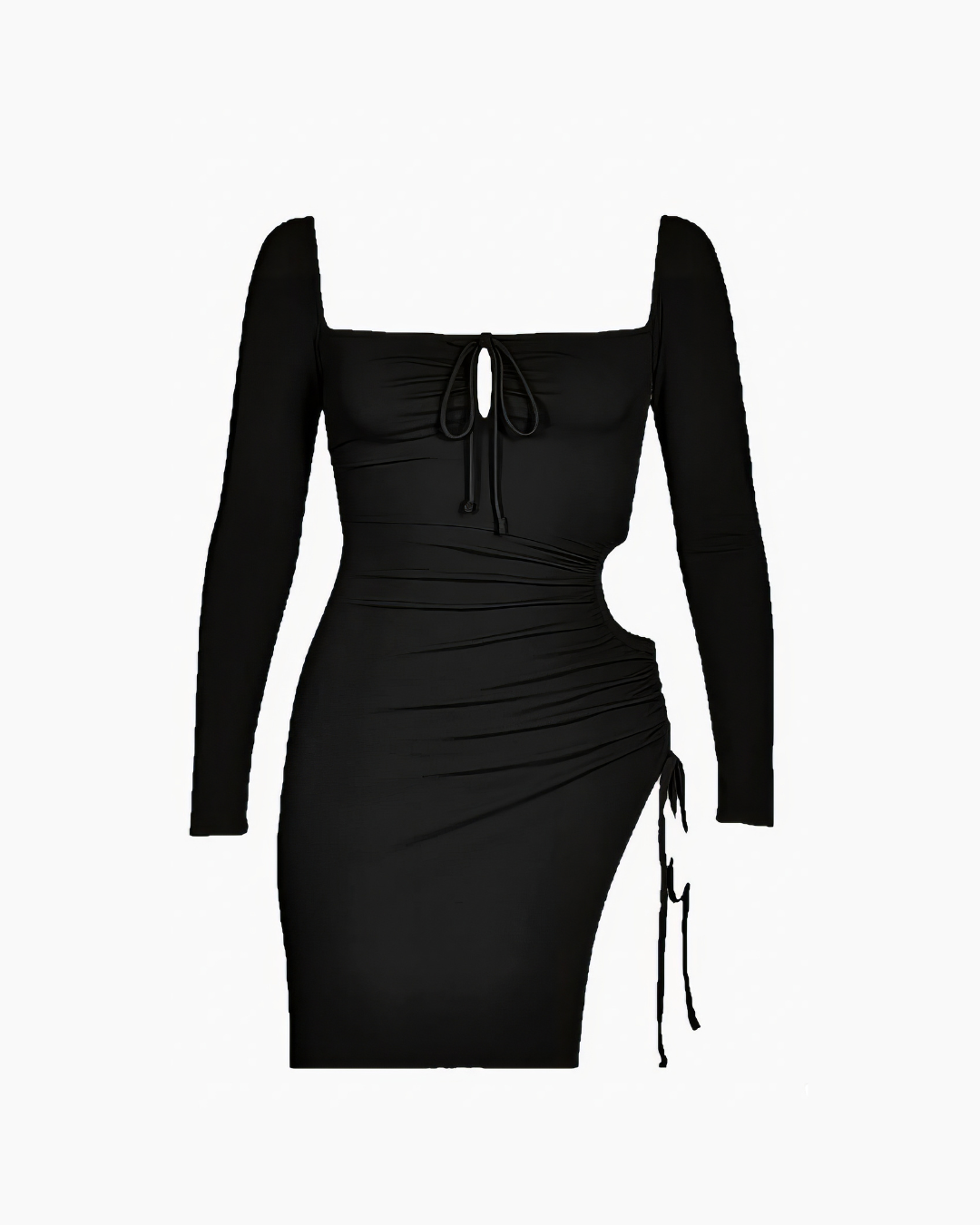 Skin Tight Black One Piece