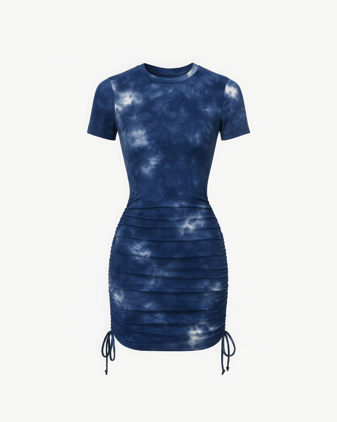 Short Sleeve Bodycon Dye Dress