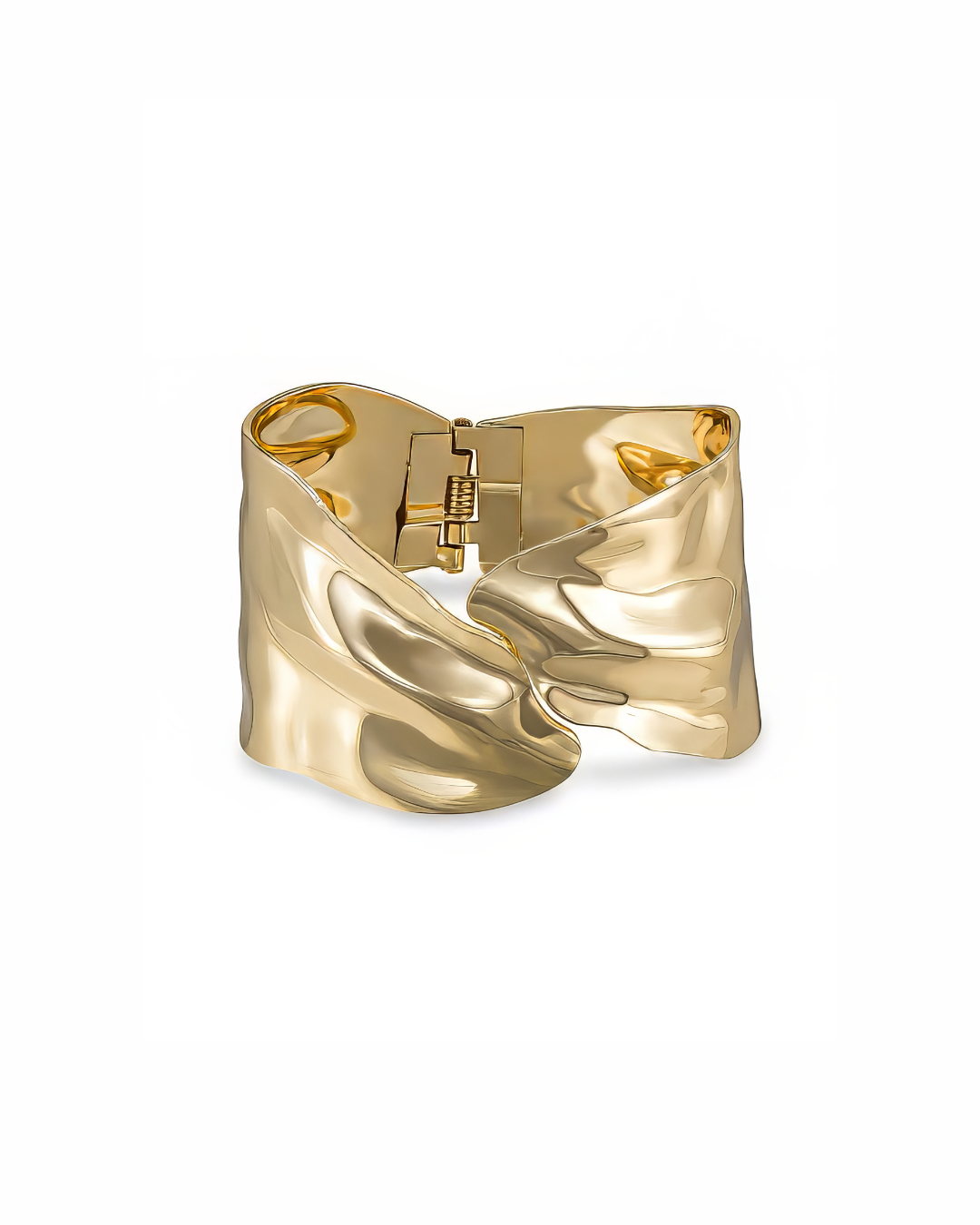 Abstract Cuff Chunky Bracelet
