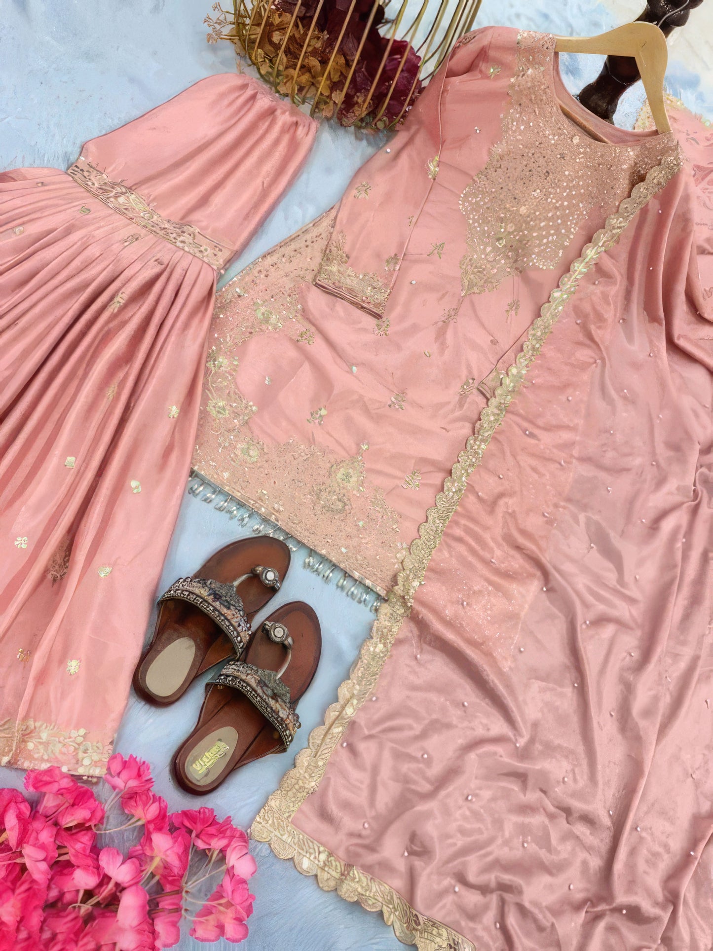 Designer Wear Ready Sharara Set
