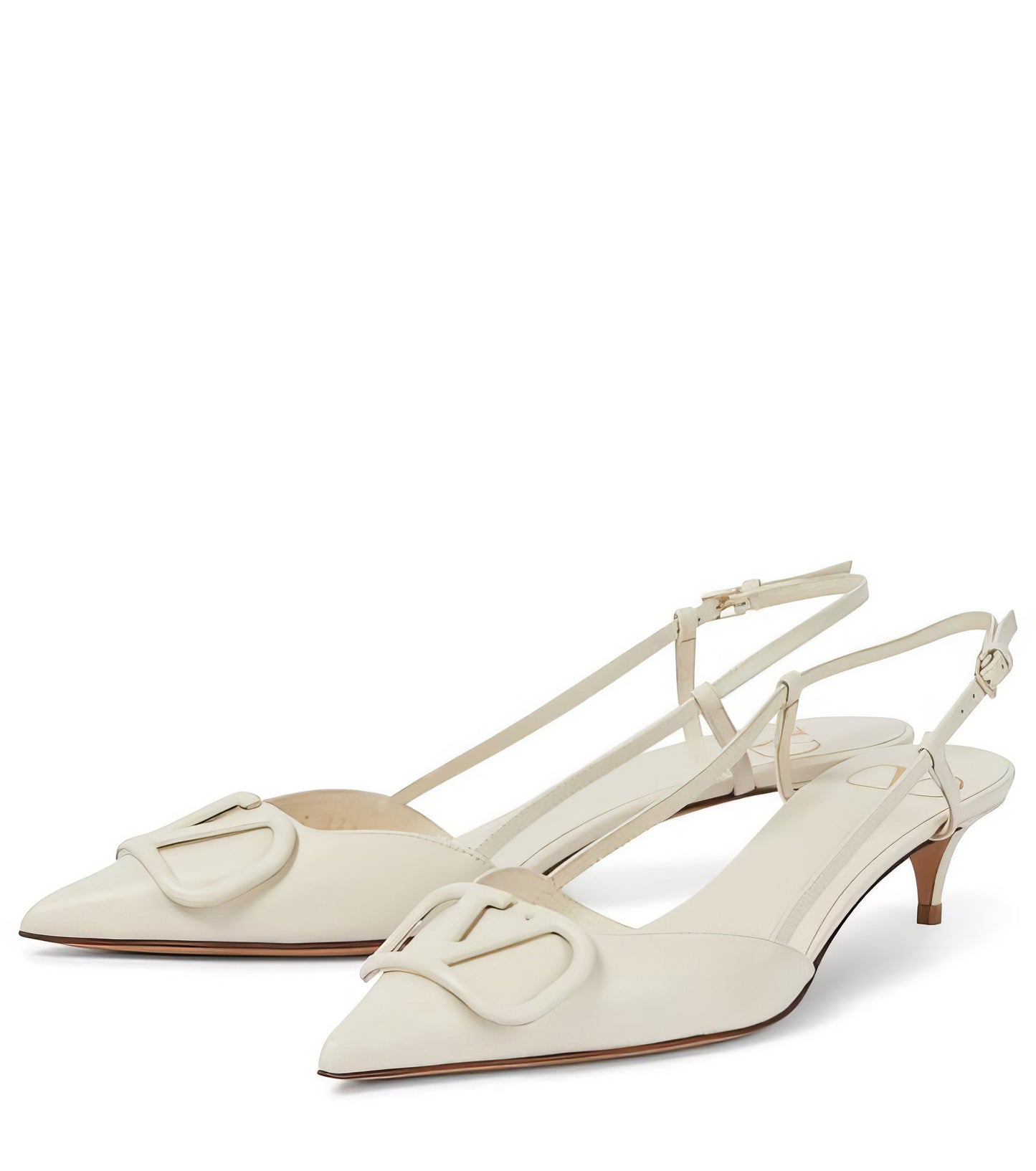 Black office slingback heels with pointed toe - Aleeze by Aliza