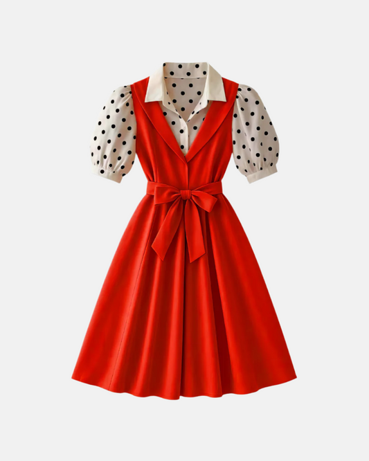 Cute V-Neck Summer Dress