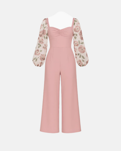 Puff Sleeves Fancy Jumpsuit