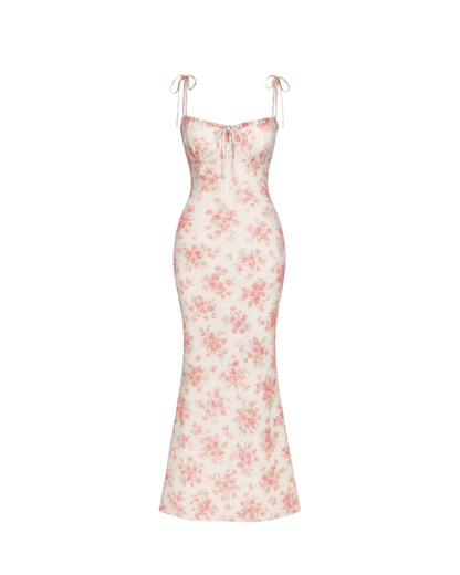 Summer Maxi Floral Dress Bodycon