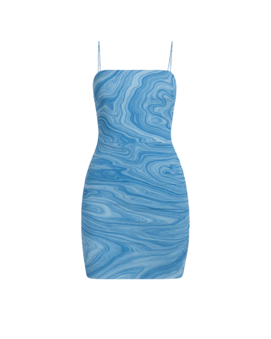 Trendy Blue One Piece
