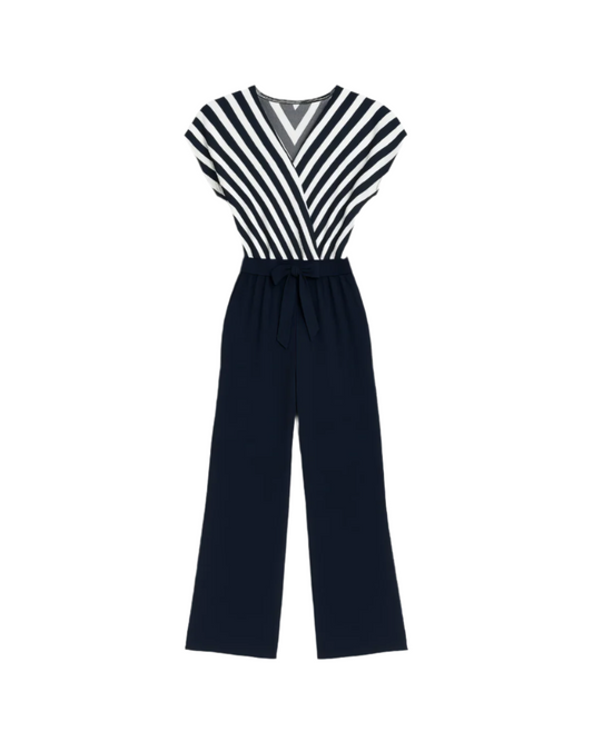 Striped Women Jumpsuit