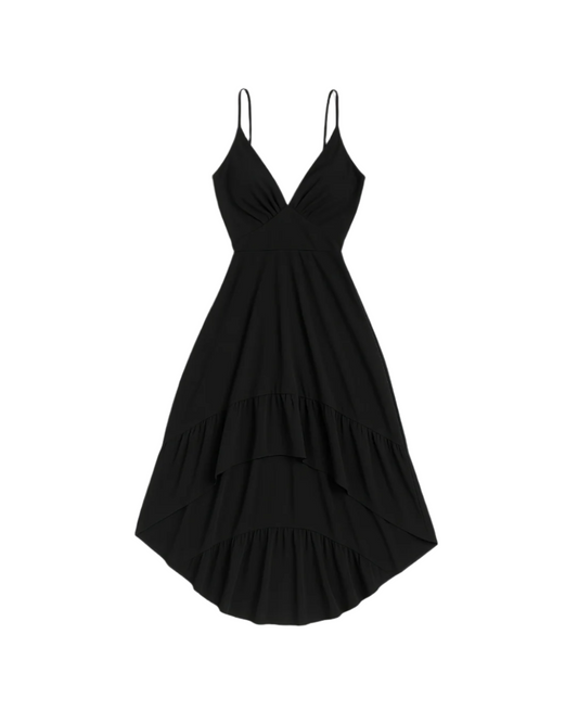 Sexy Sleeveless V Neck Party Dress