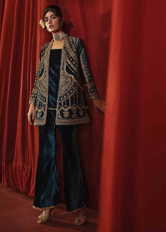 Luxurious Designer Trouser Suit