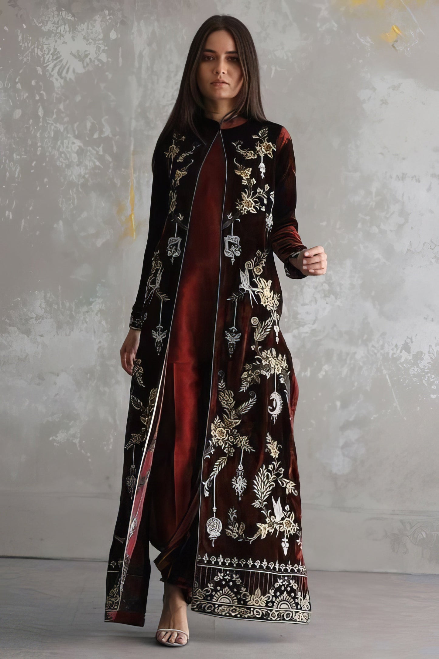 Velvet Designer Dress