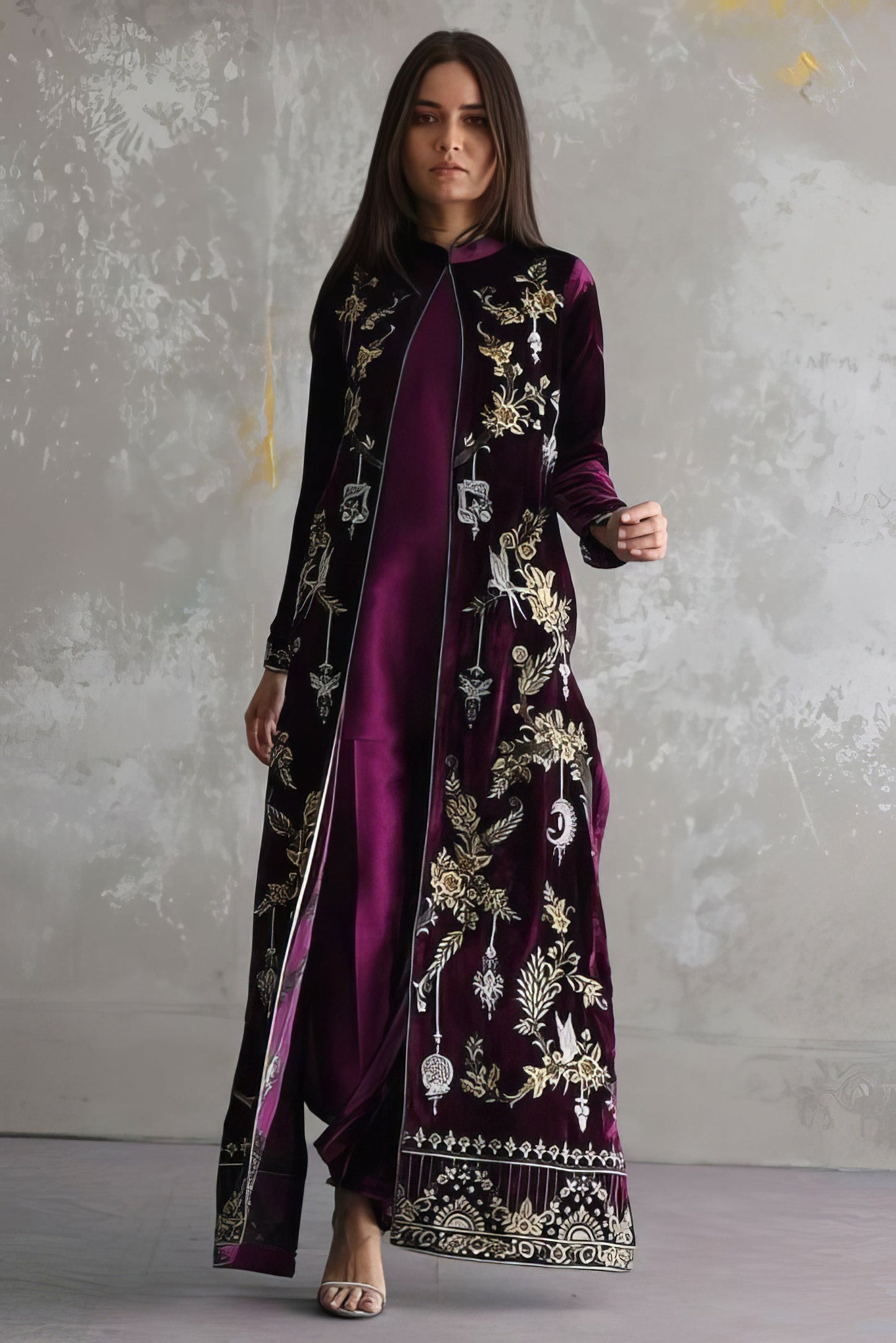 Velvet Designer Dress