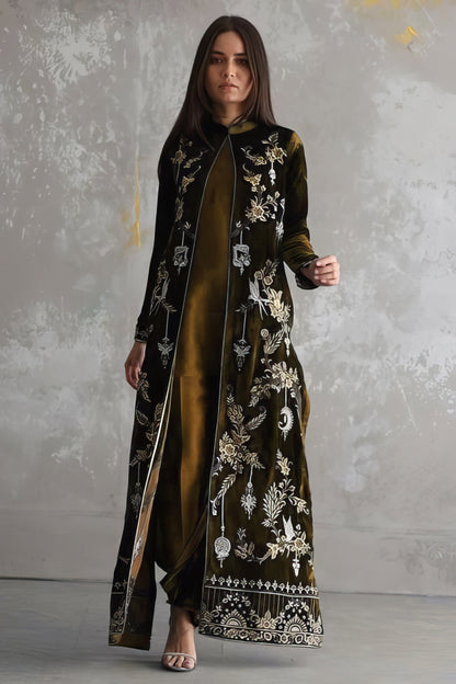 Velvet Designer Dress