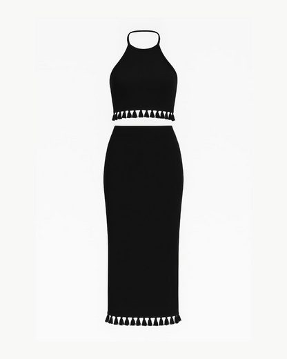 Partywear Western Top and Skirt Set