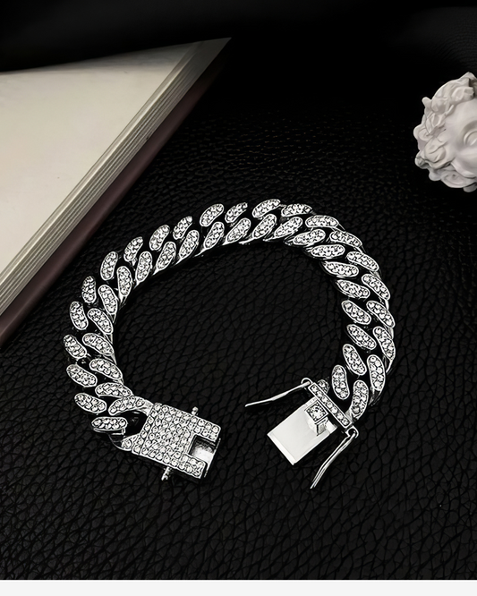 Premium Design Bracelet | Iced Cuban Bracelet for Men & Women