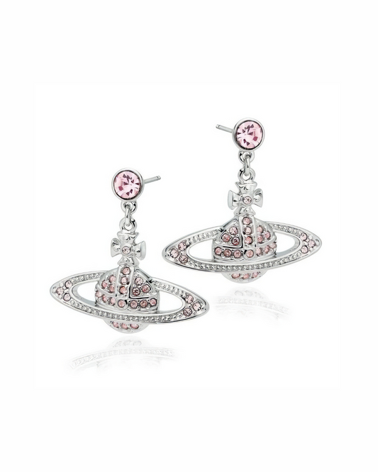 Women Designer Earrings Pink Edition