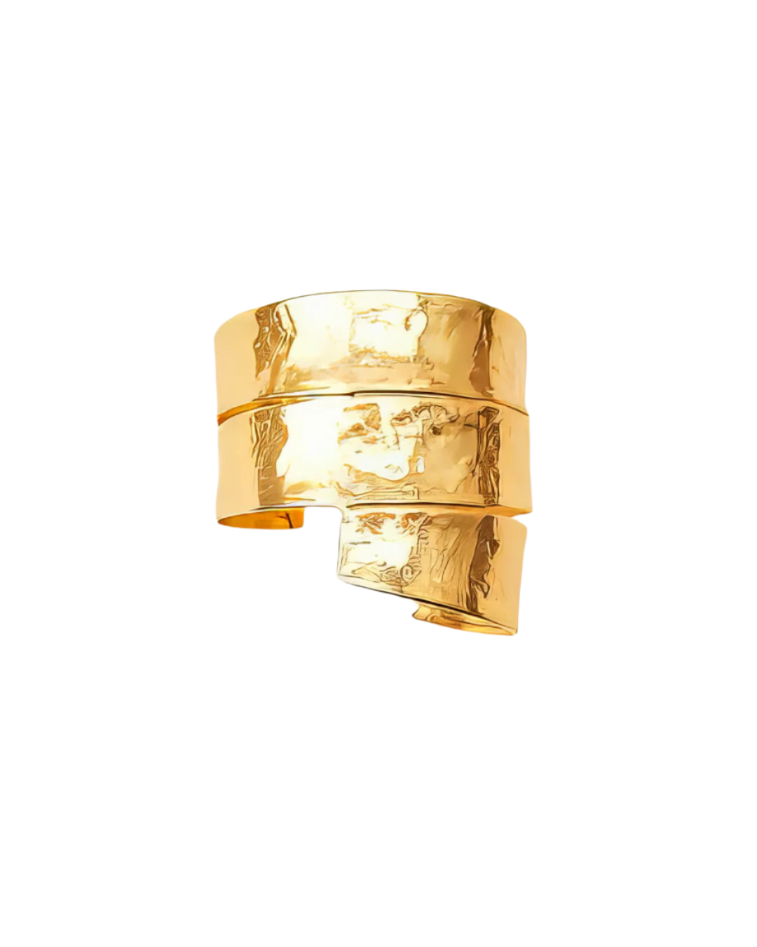 Spiral Cuff Chunky Bracelet