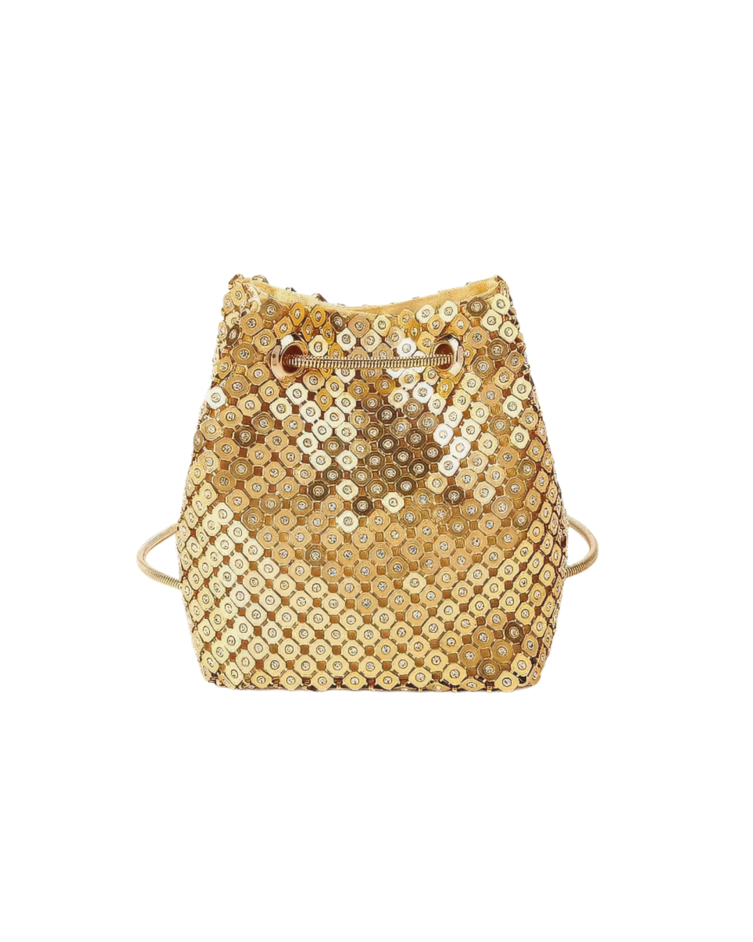 Rhinestone Evening Clutch Bag | Bling Bucket Handbag for Women