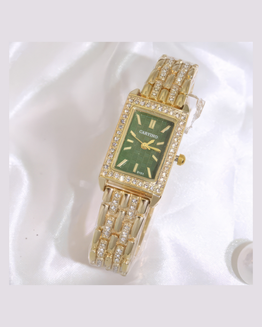 Light Luxury Square Watch For Women Roman Dial