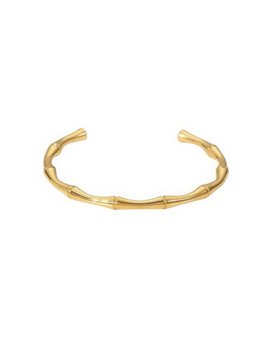 Stainless Steel Gold Plated Bangle