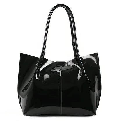 Stylish synthetic leather handbag for office & travel - Aleeze by Aliza