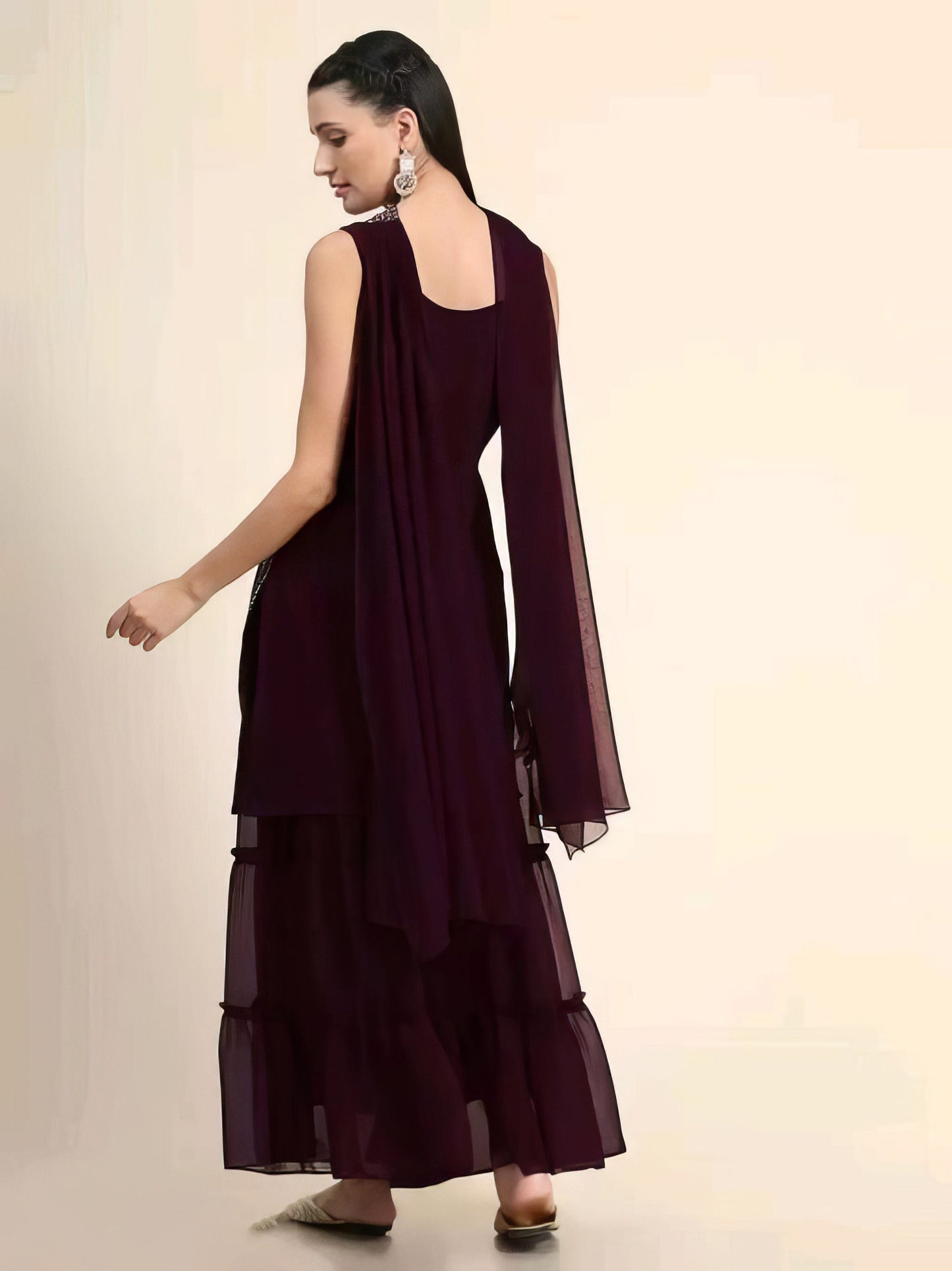Regular Fit Sharara Kurta