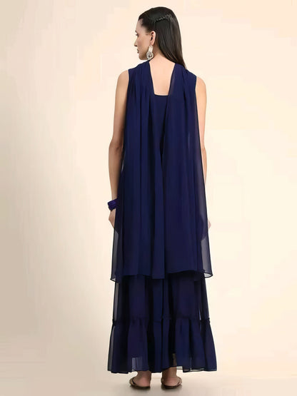 Regular Fit Sharara Kurta