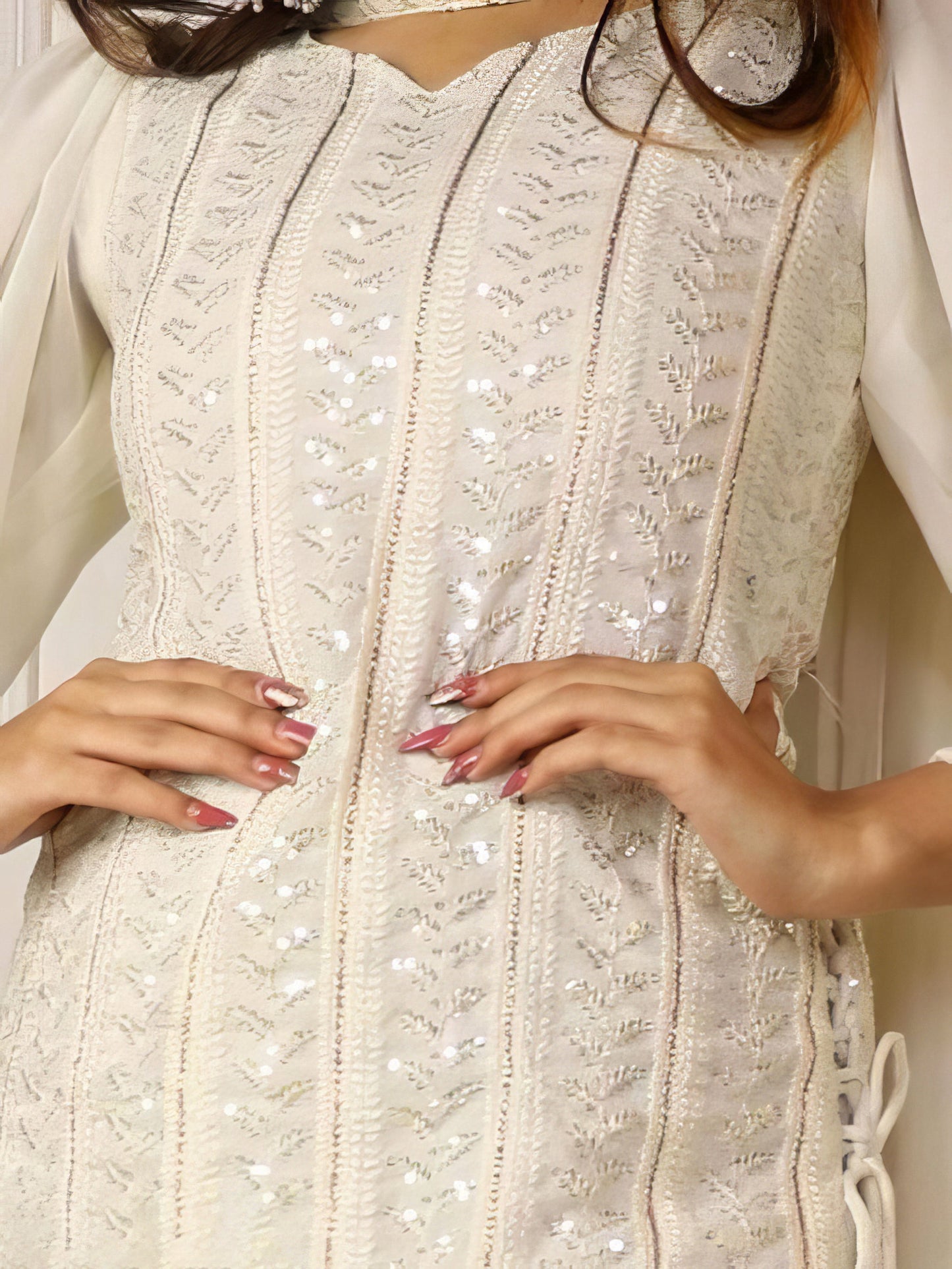 Off White Sharara Kurta