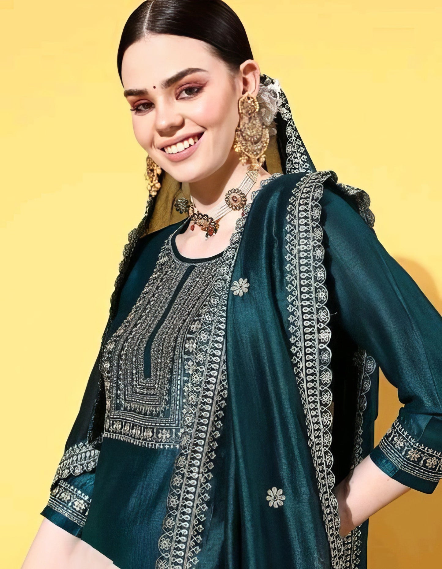 Premium Embroidered Salwaar Kameez