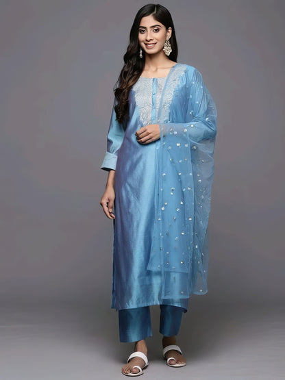 Women Kurta Pant Duppatta Set