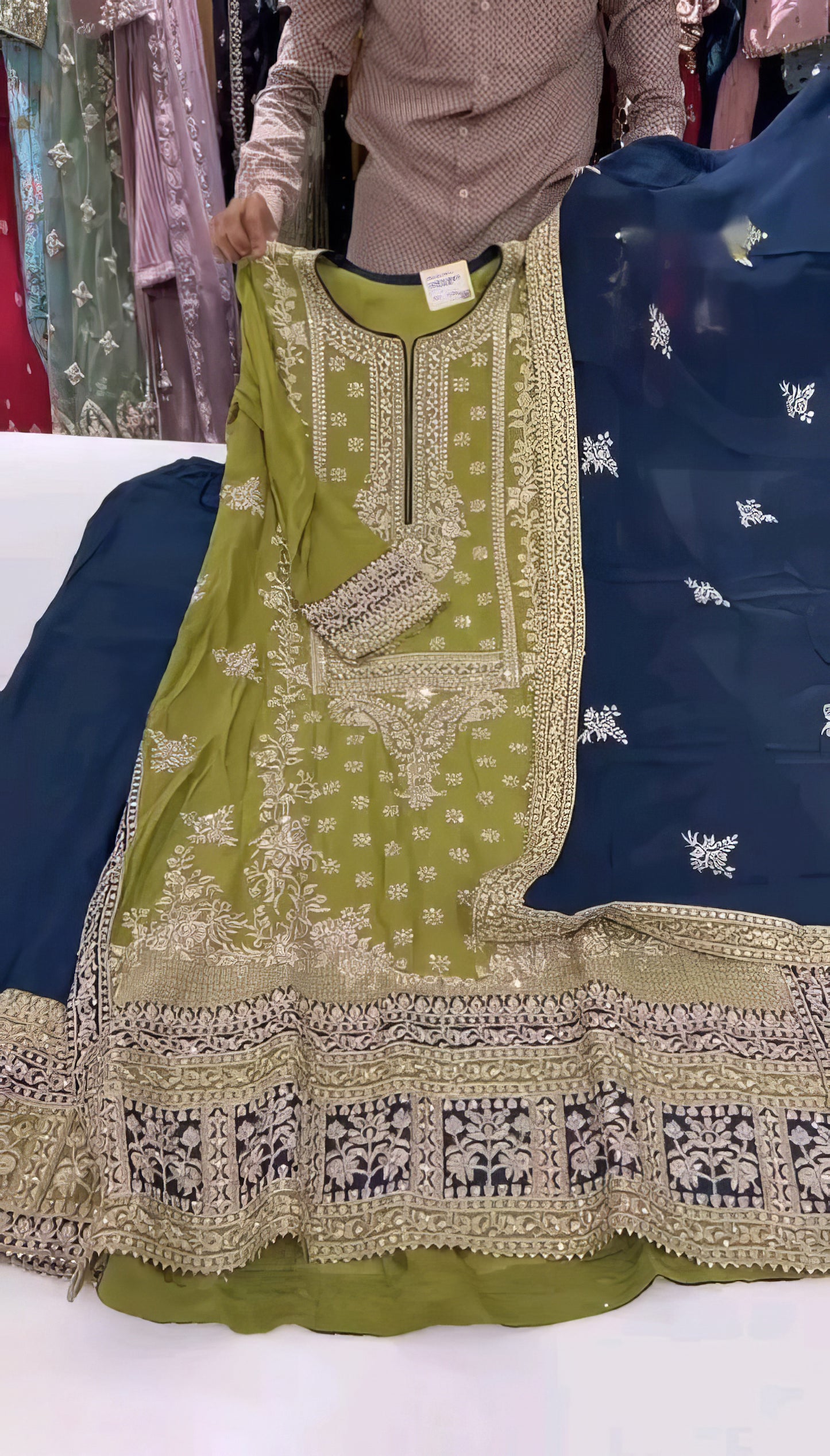 Designer Plazzo Pant Suit