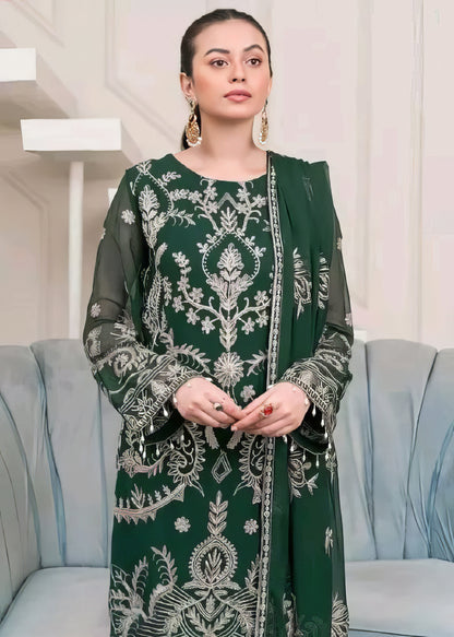 Designer Suit Set With Heavy Embroidery
