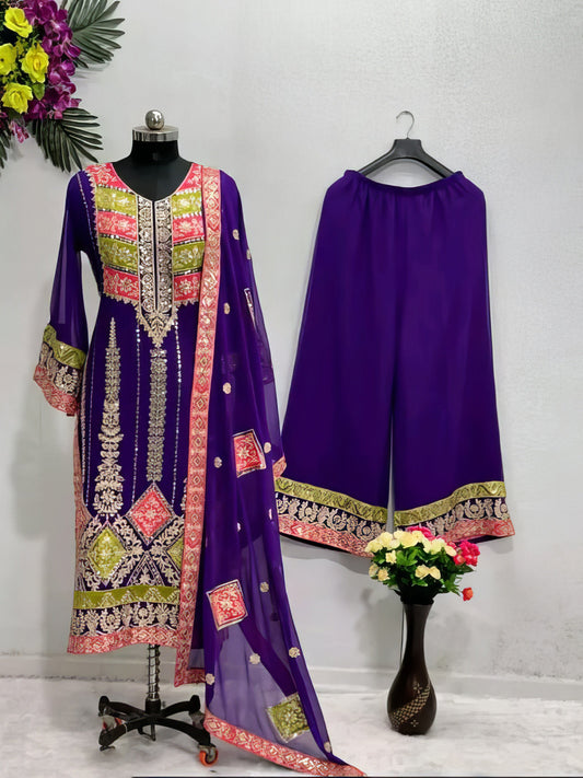 Ethnic Chikankari Suit