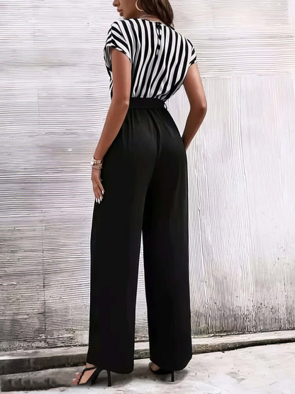 Striped Women Jumpsuit