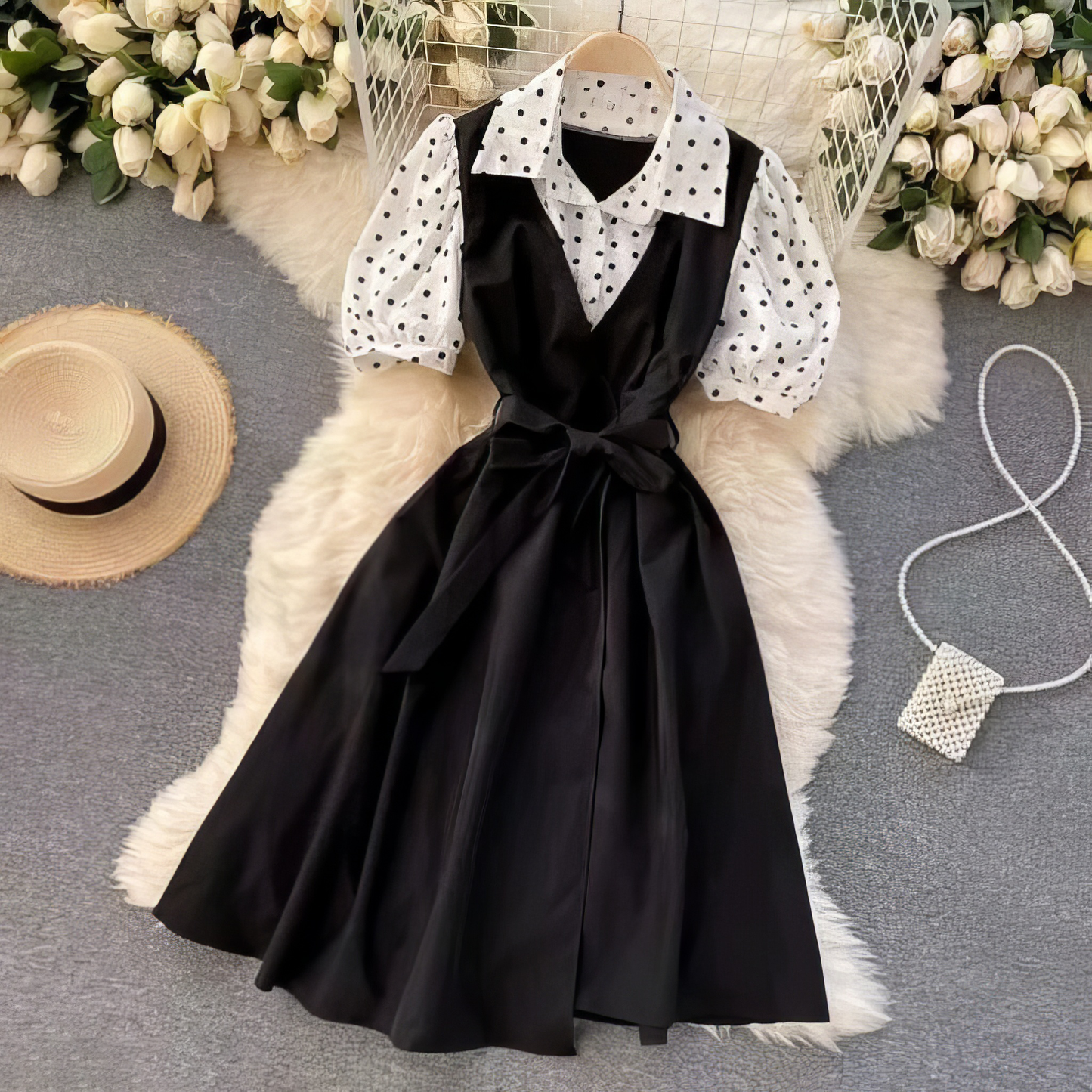 Cute V-Neck Summer Dress