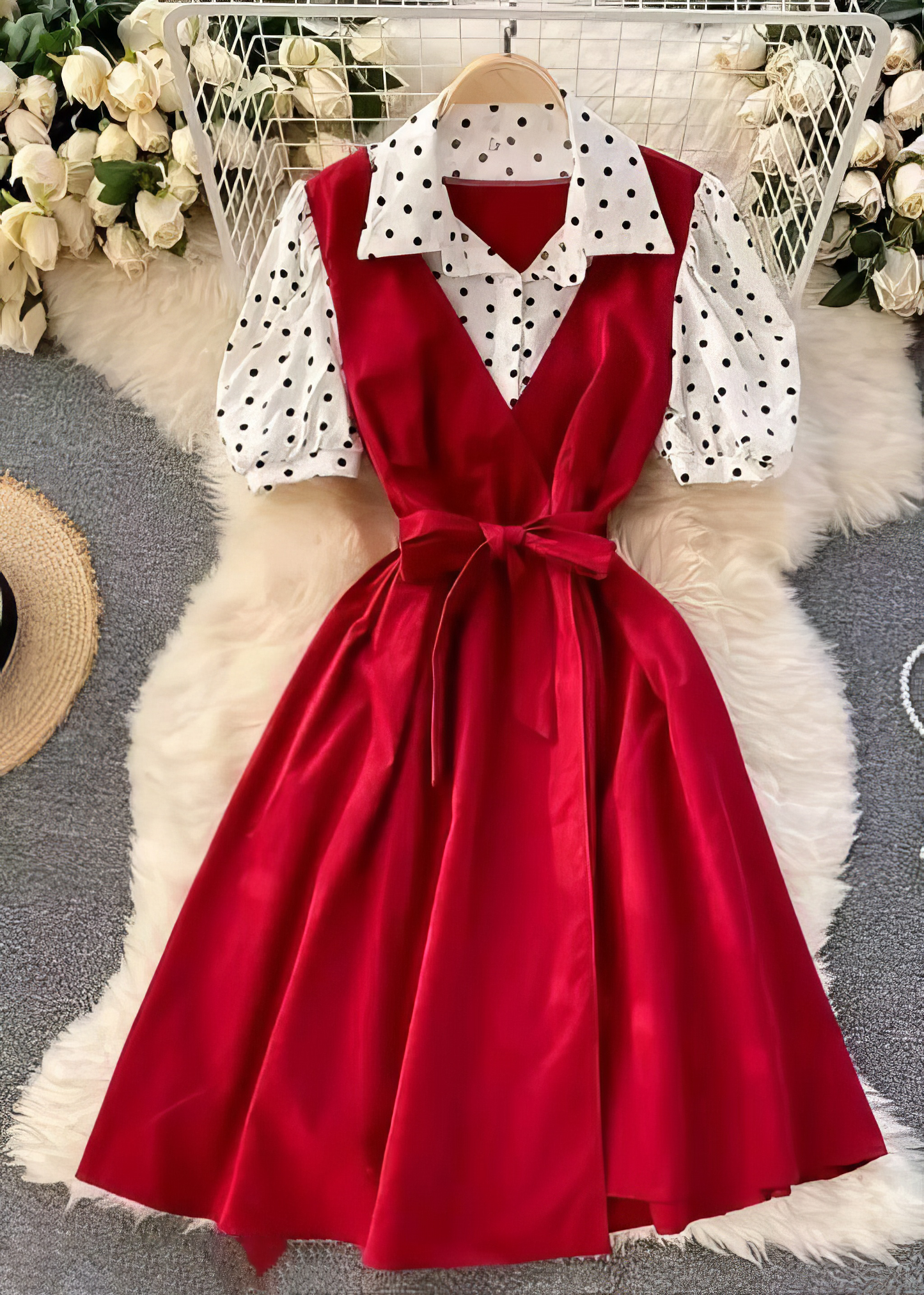 Cute V-Neck Summer Dress