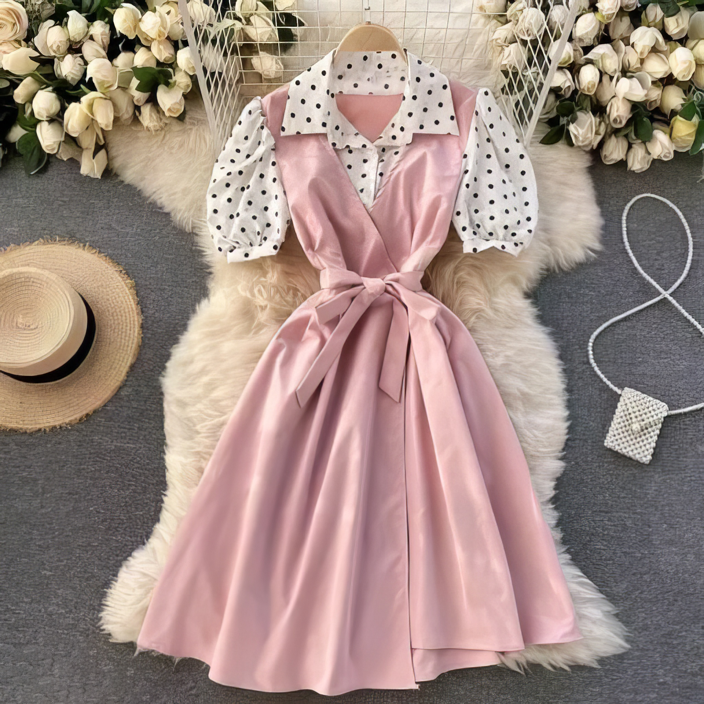 Cute V-Neck Summer Dress
