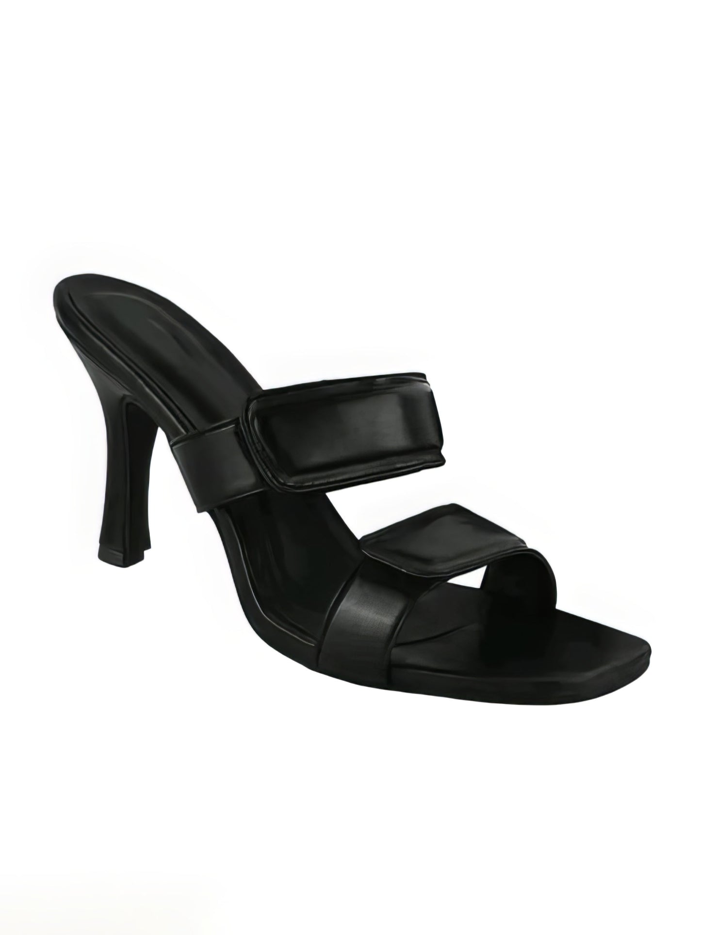 Dual Strap Heeled Sandals