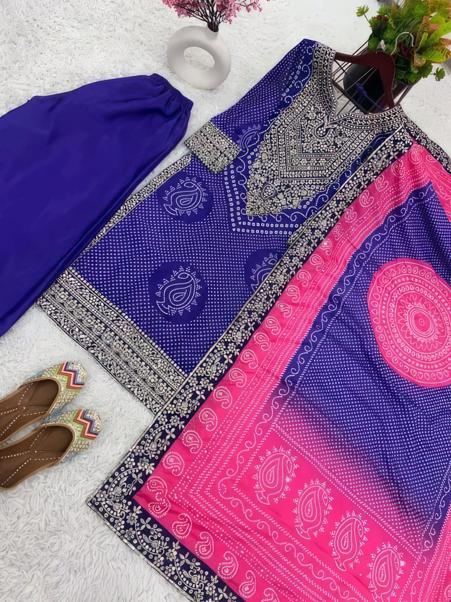 Embroided Indian Suit