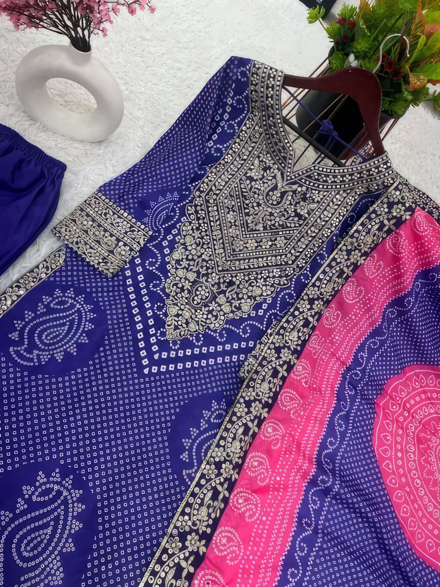 Embroided Indian Suit