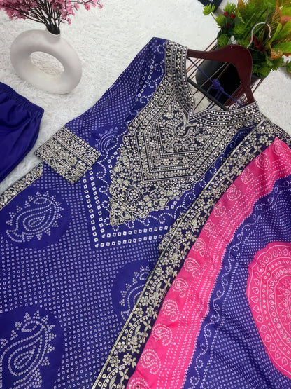 Embroided Indian Suit
