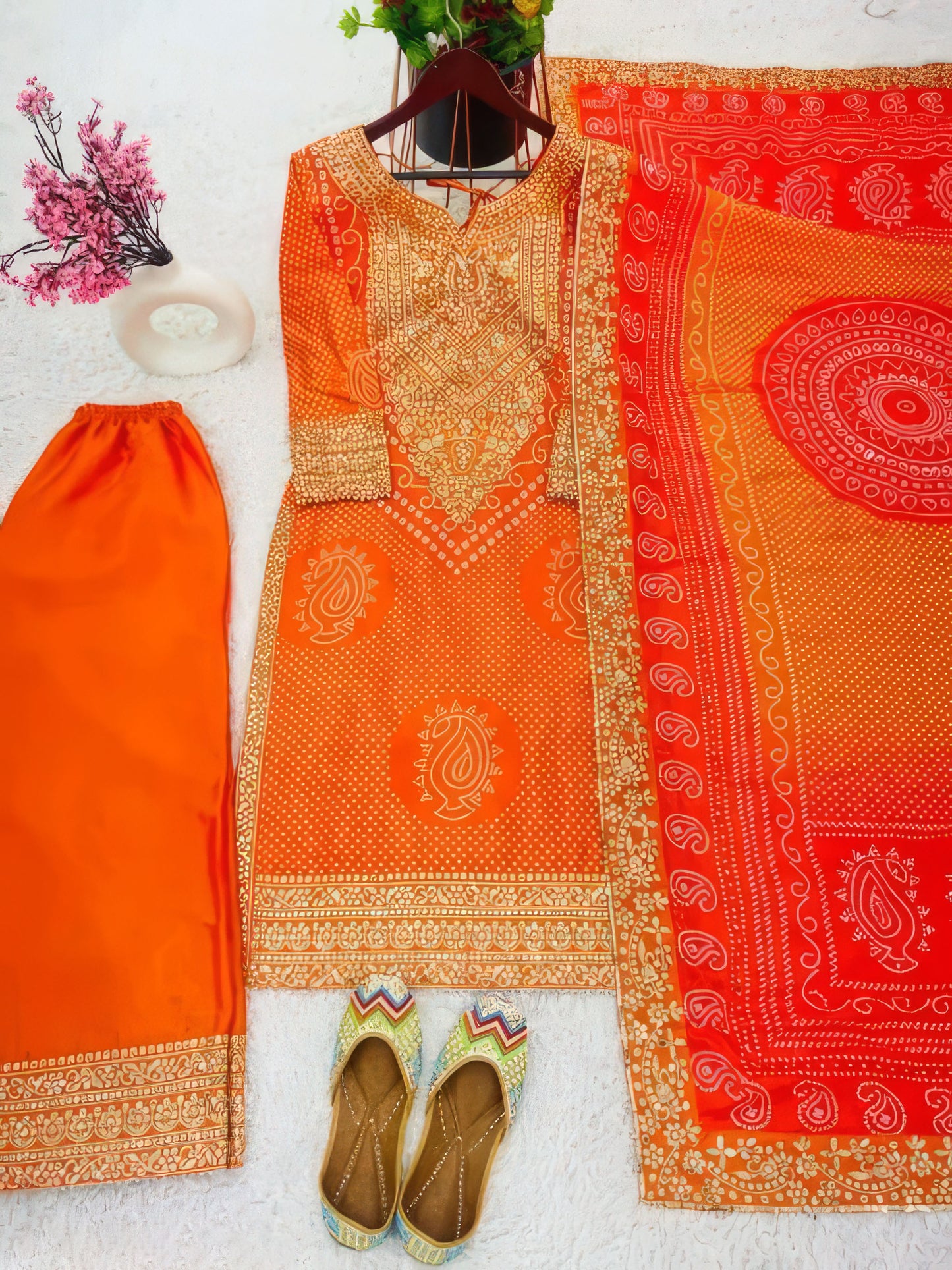 Embroided Indian Suit