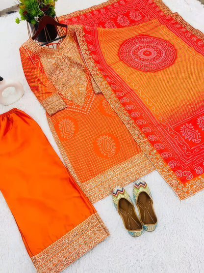 Embroided Indian Suit