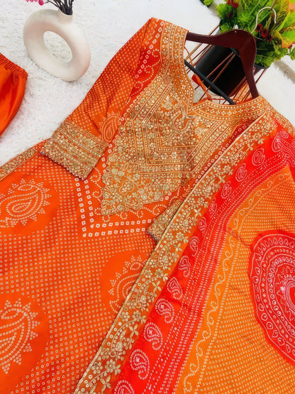 Embroided Indian Suit
