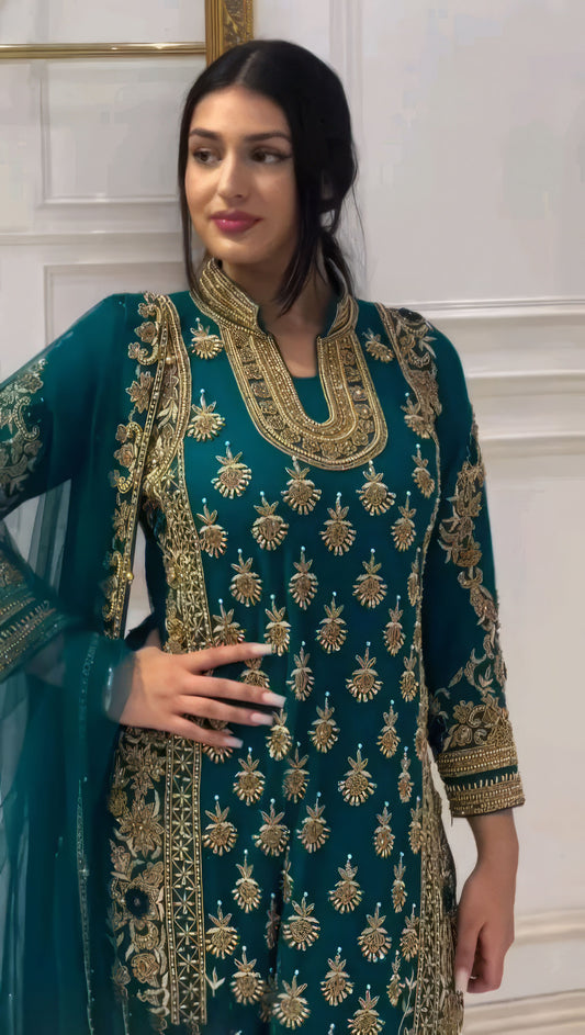Embroided Indian Suit